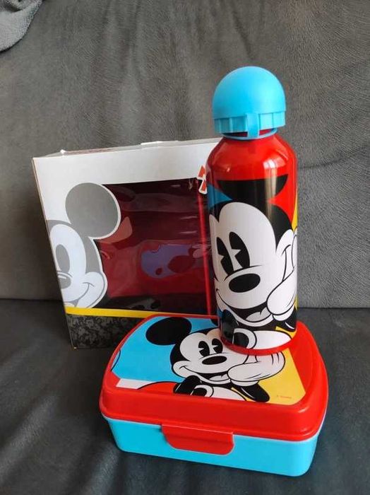 Pudełko śniadaniowe plus bidon Mickey