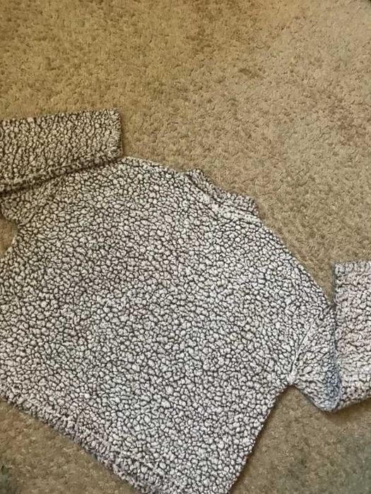 Bluza New Look ciepła baranek polar  boucle jesień zima M 38