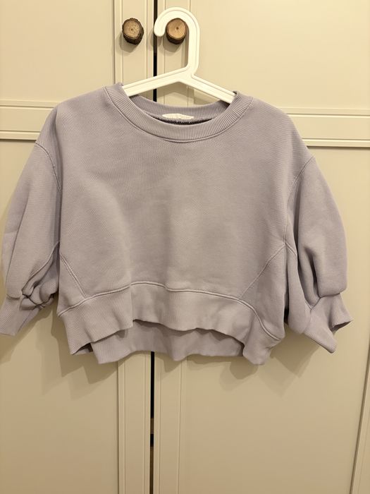 Bluzka crop Zara 100% bawełny