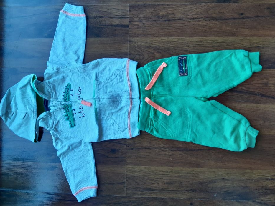 SMYK Cool Club rozmiar 68 zestaw pajac rampers dres spodnie