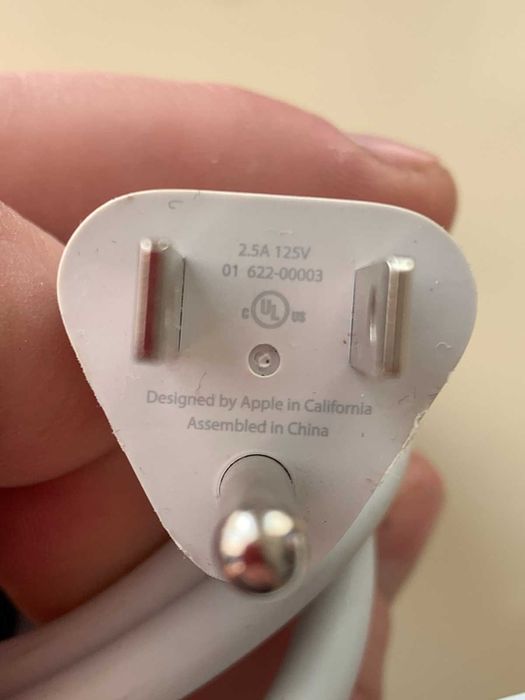 Кабель переходник для Magsafe Apple A1 2.5A 125V. Оригинал!