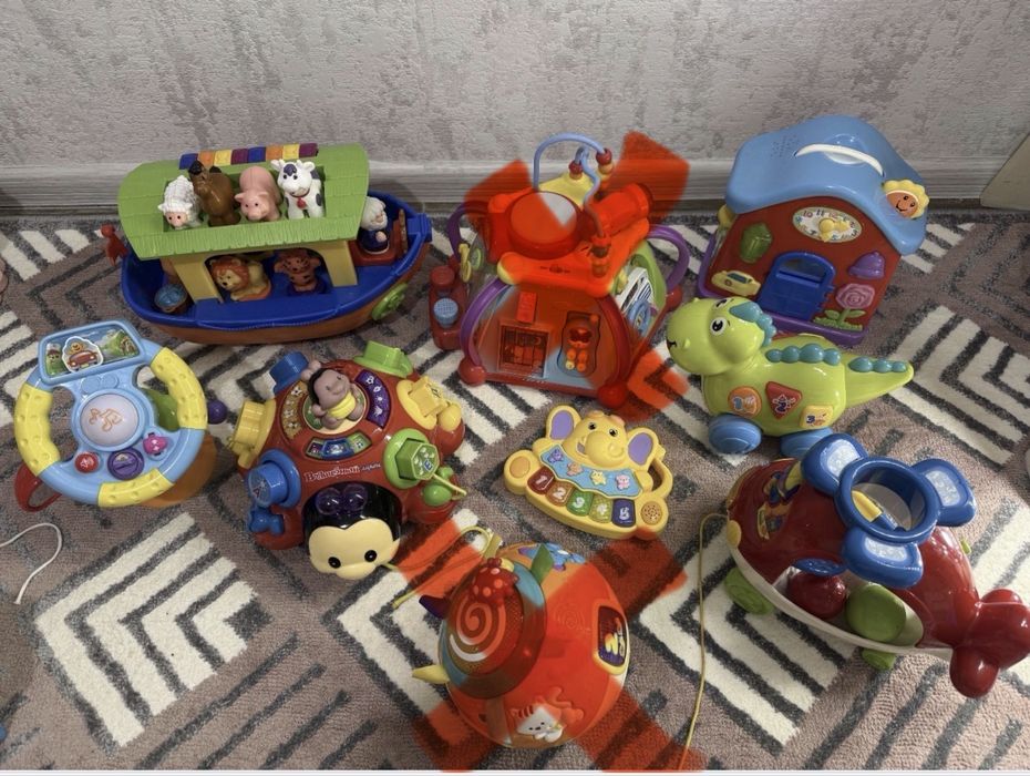 Музыкальные игрушки по штучно