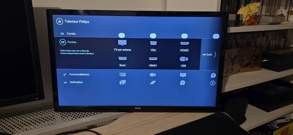 TV Philips Led Full HD 24"