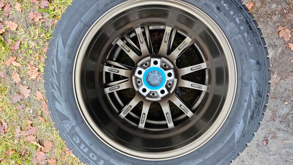 Koła zimowe 17 cali 5x114,3 Toyota Lexus Mazda Honda Nissan JAK NOWE
