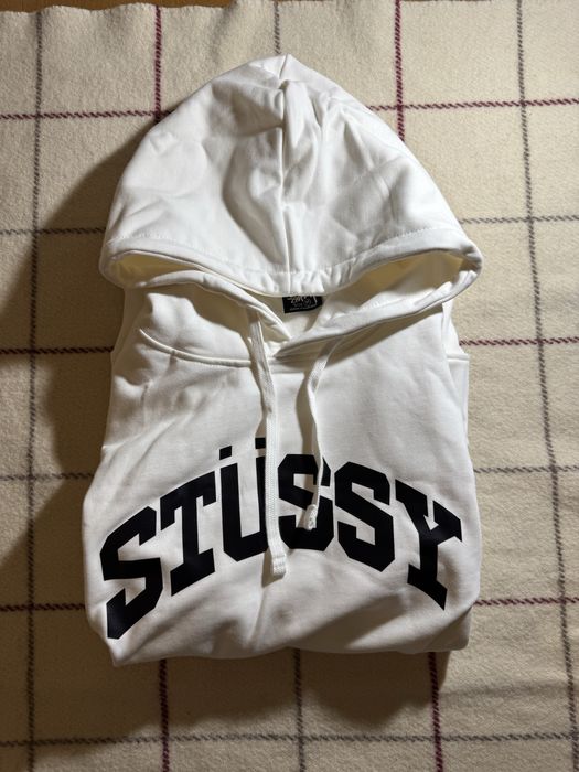 Sweat Branca Básica da Stussy Tamanho M