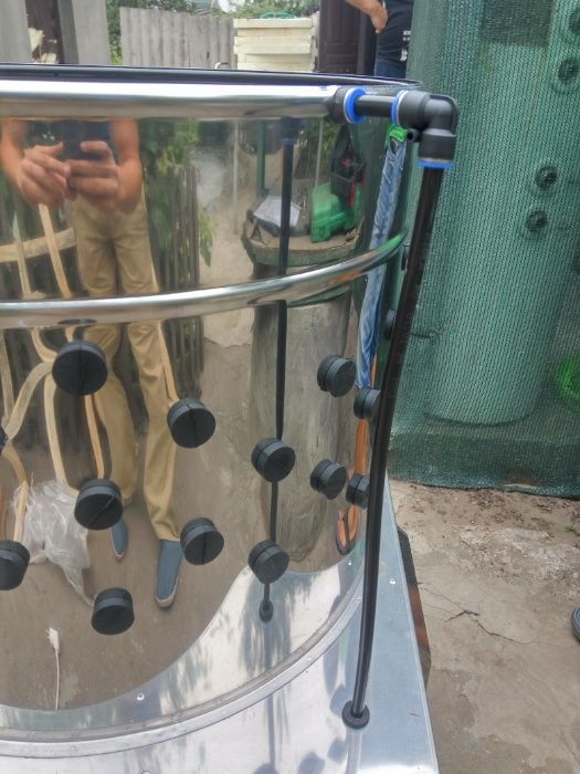 Перосъемная машина CO-550K с автоматическим поливом