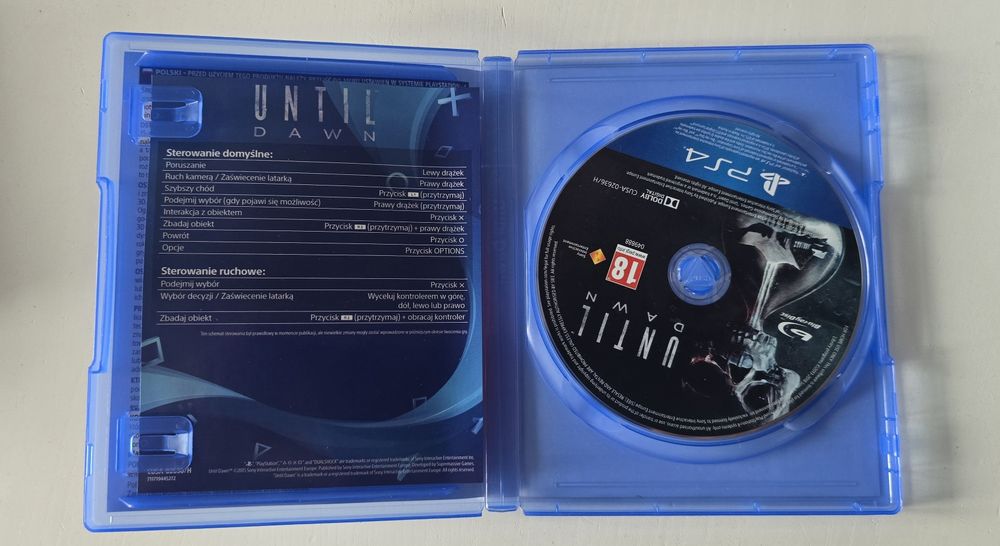 Until Dawn PS4 PL