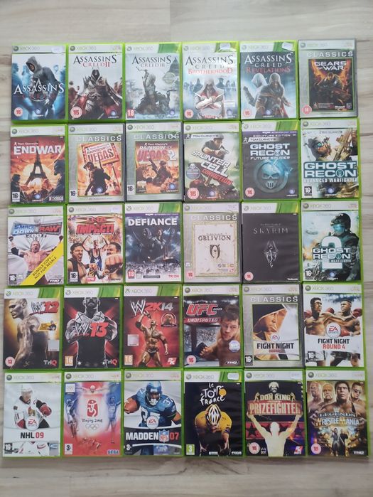 Gry oryginalne Xbox 360 od 15 zł