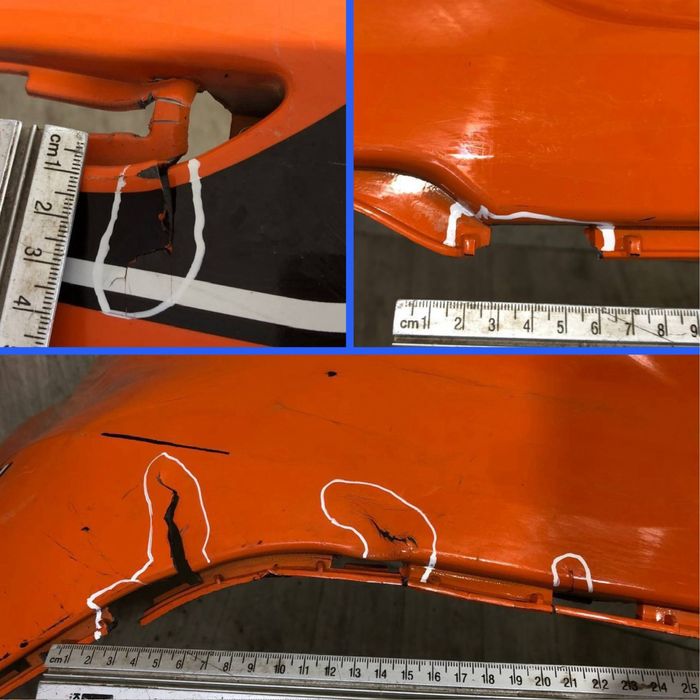 Бампер задній Ford Mustang 6 GT | 2018 2019 2020 2021 2022 2023 г