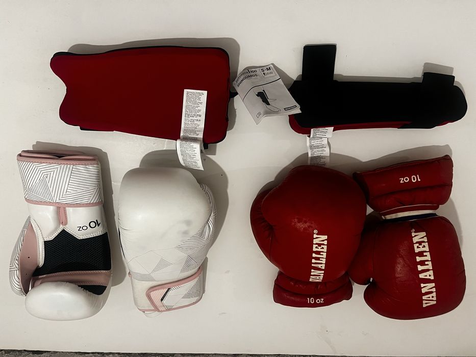 Luvas de boxe dois pares