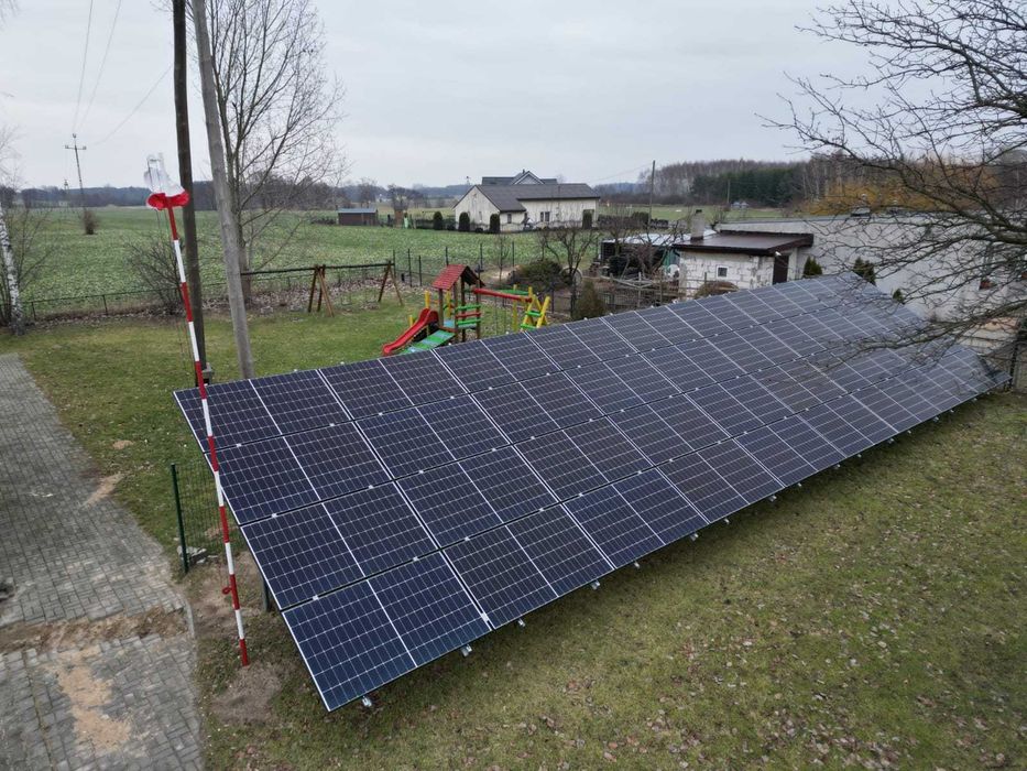 Fotowoltaika 10 kWp z magazynem 15 kWh.