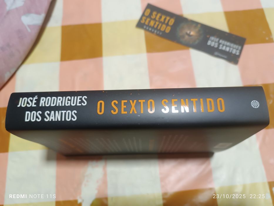 Livro NOVO O SEXTO SENTIDO de José Rodrigues dos Santos