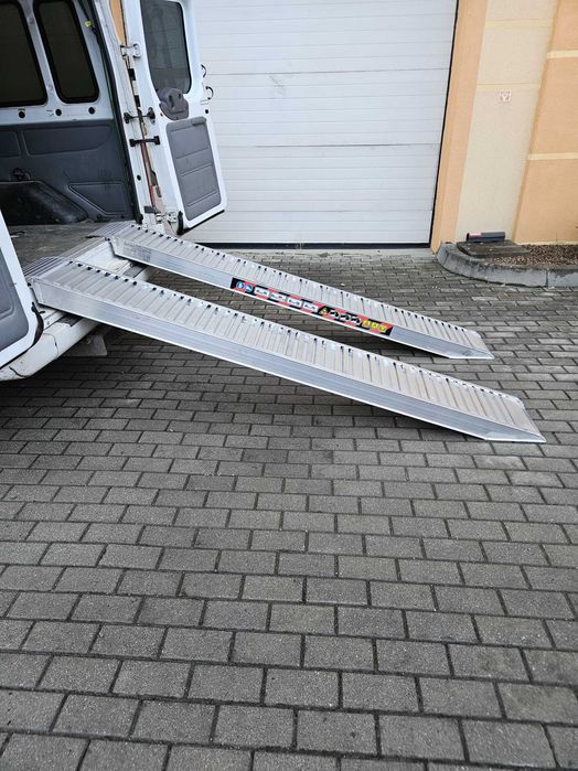 Najazdy aluminiowe od 1-5m, do 25T - Dostawa, gwarancja, znak CE