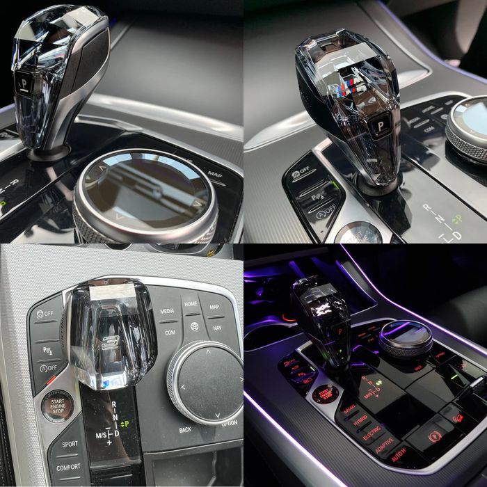 Кришталевий комплект 3,4-серии BMW G20/21/22/23/26 Хрусталь АКПП ручка