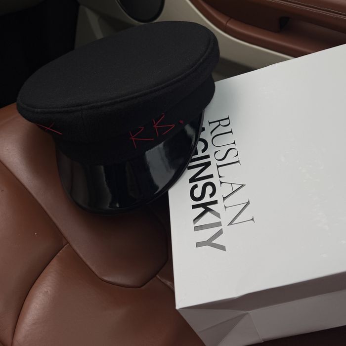 Кепка Ruslan Baginskiy Baker Boy (чорна) оригінал