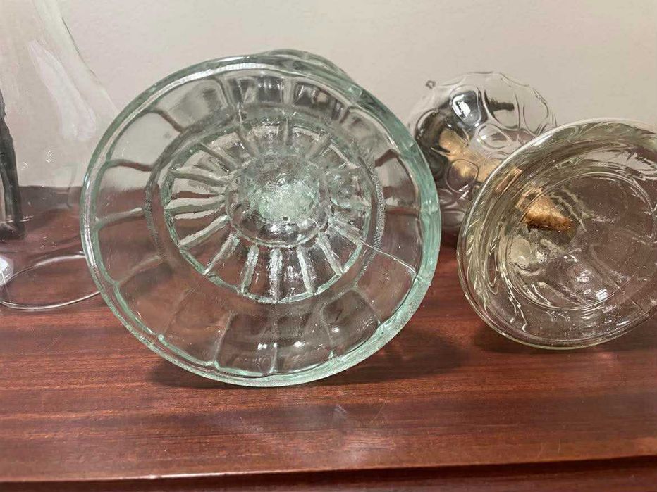 Conjunto de 2 Candeeiros a petróleo antigos, completos.