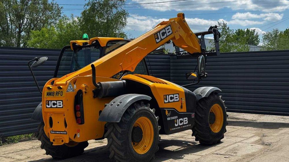Телескопічний навантажувач JCB 531-70 2018 р. 55 кВт. 4585 м/год.