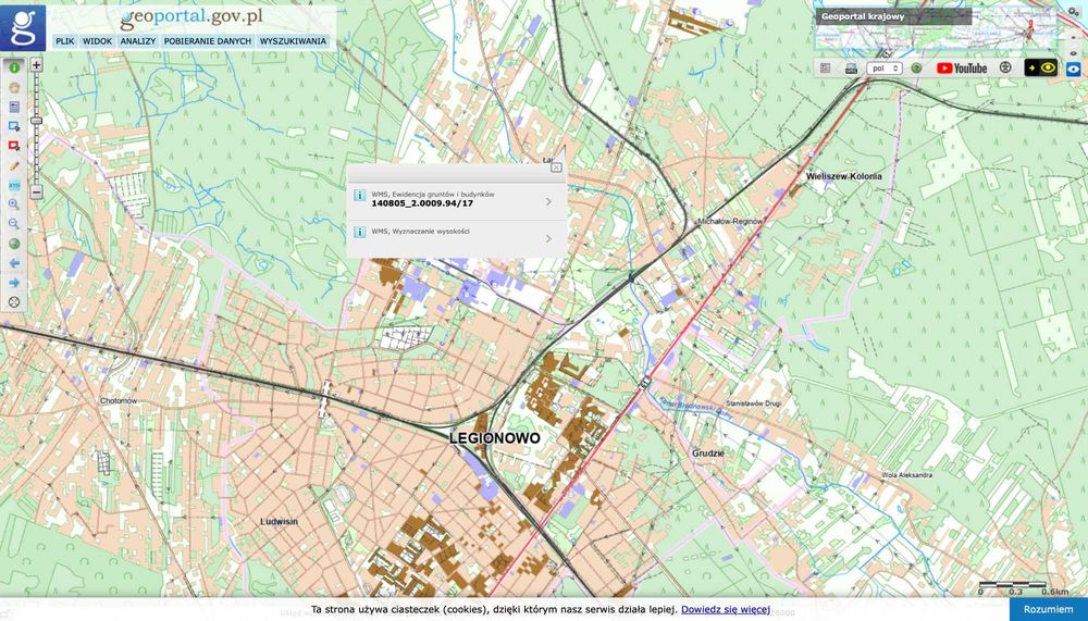 Działka budowlana na sprzedaż - Widok 3
