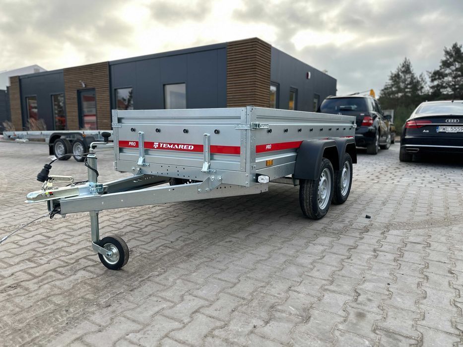 Przyczepka lekka 750 kg TEMARED PRO 2612/2 264x126 cm 2 osie