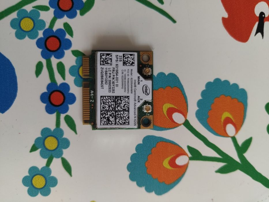 Intel® Centrino® Advanced-N 6205 (model: 62205ANHMW)
