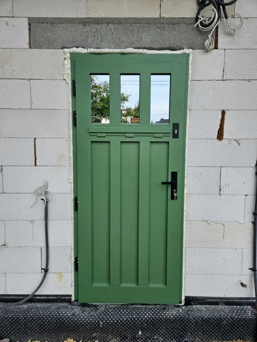 Drzwi drewniane od producenta, Czyste Powietrze, DARMOWA DOSTAWA !!!