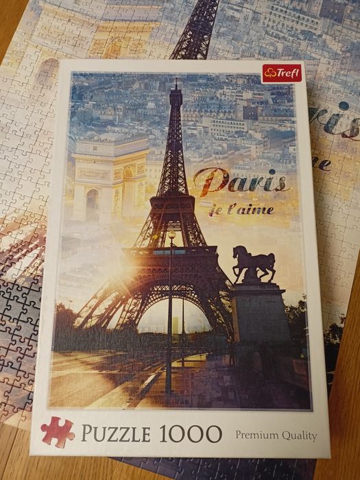 Puzzle Paryż 1000 elementów