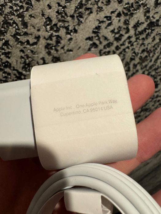 Быстрая зарядка USB-C 20W Apple + Кабель Тайп Си на Лайтинг Айфон