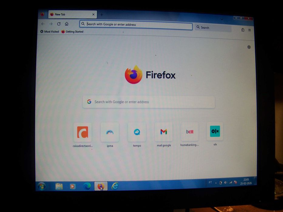 montores de computar HP 15" e LG 17"