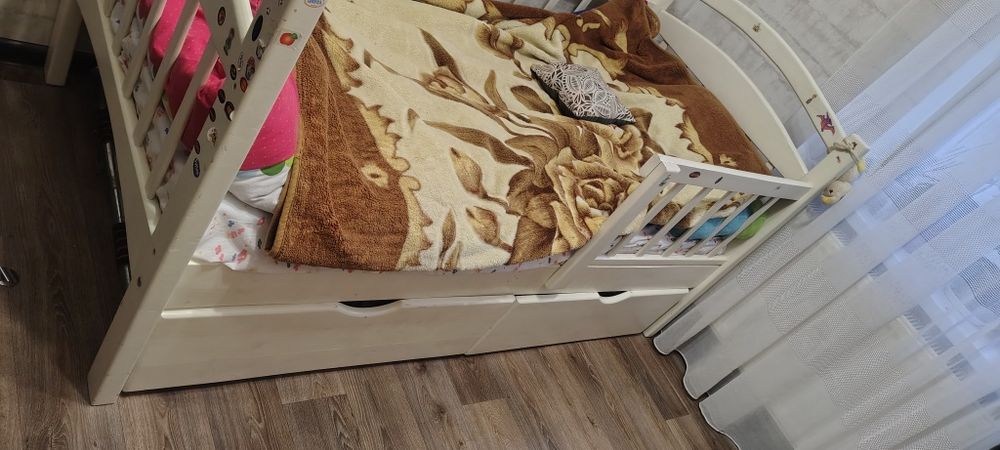 Детская кровать 160х70 с матрасом