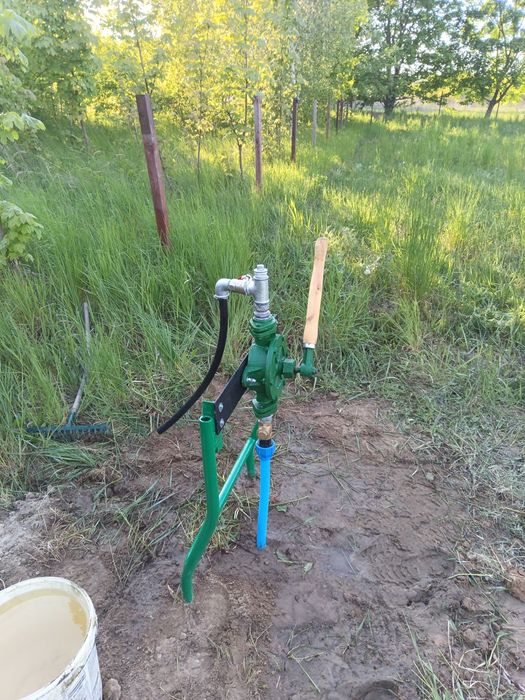 Wiercenie studni. Abisynka. Własne ujęcie wody.