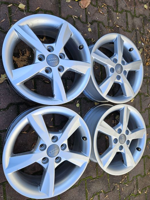 Oryginalne Felgi Aluminiowe 16" Audi A3 Golf Turan 5x112 Et48