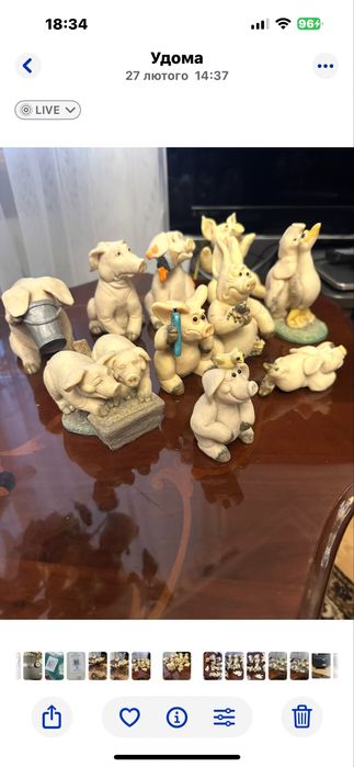 Продам  набір кумедних свинок !