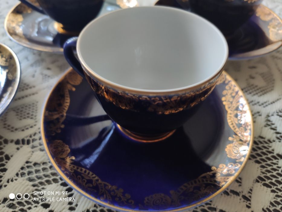 Кофейная пара ЛФЗ кобальт