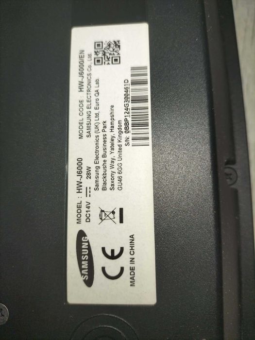 Soundbar Samsung HW-J6000 Zakrzywiany z Subuferem