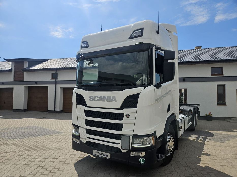 Scania R 450 BDF Klima postojwa, Oś skrętna