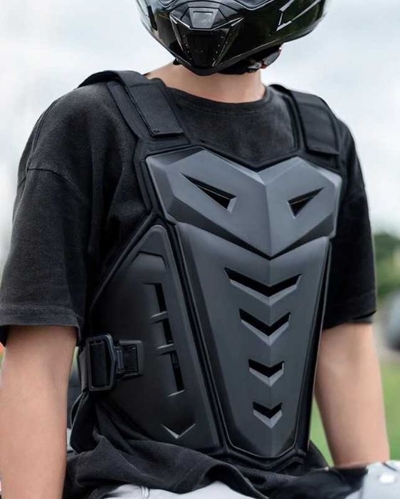 Жилет з бронею для мотоцикліста защита туловища спины мото черепаха
