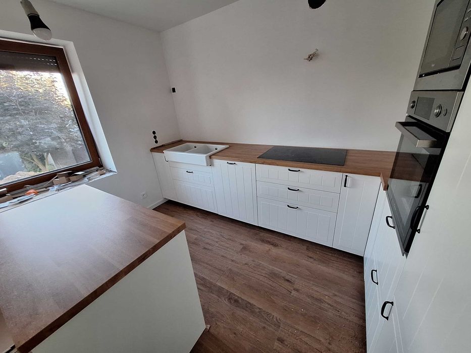 Profesjonalny montaż mebli kuchennych, składanie mebli modułowych IKEA