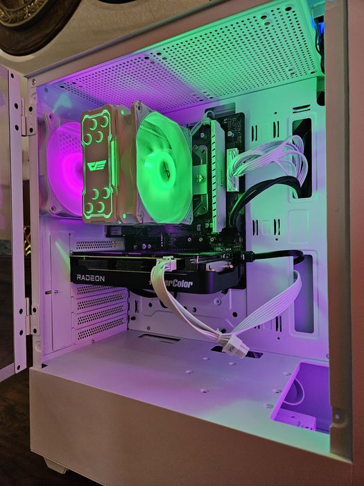 NOWY Komputer RX 9060XT/RYZEN 5600/16GB/Ssd/GWARANCJA!