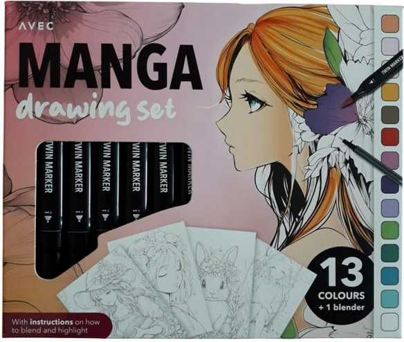 Manga zestaw do rysowania