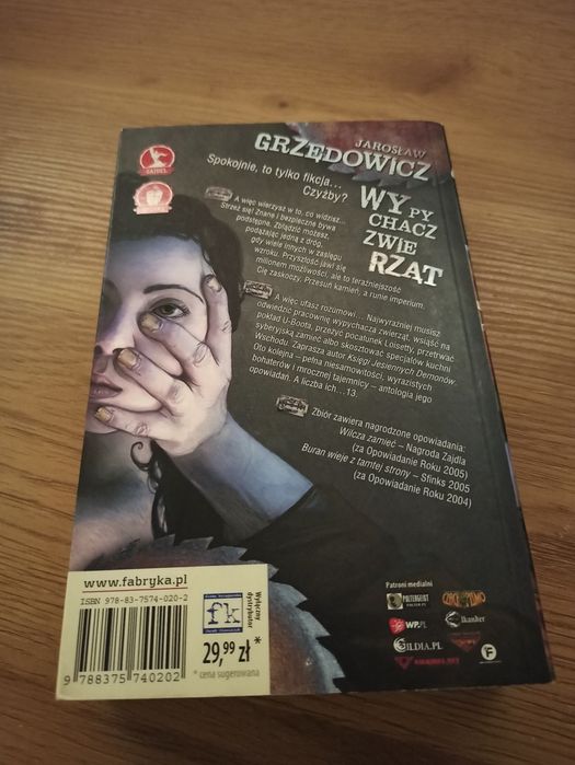 Książka Wypychacz zwierząt Jarosław Grzędowicz