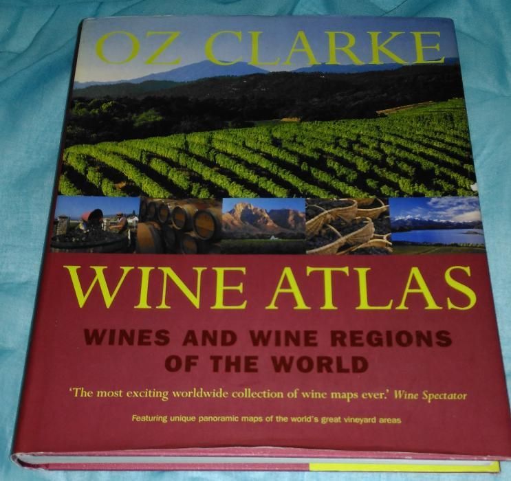 Wine Atlas de Oz Clarke - como novo