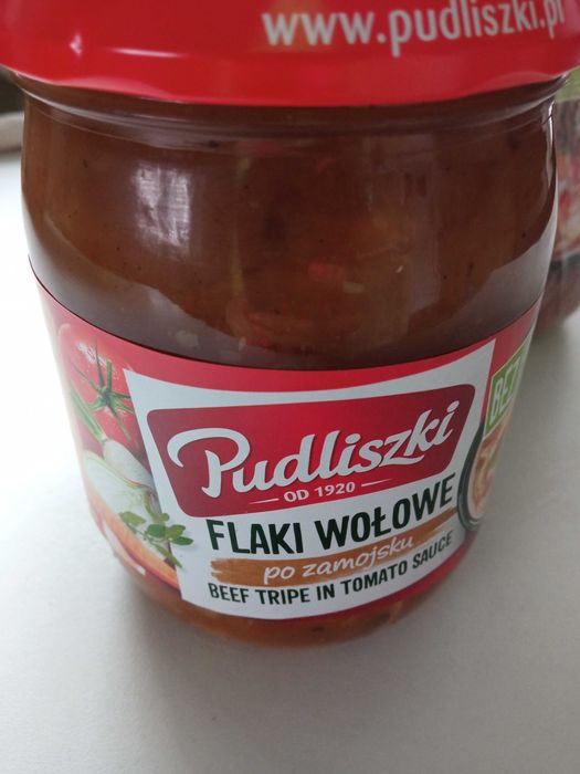 Zupa, danie obiadowe w słoiku Flaki po zamojsku Pudliszki