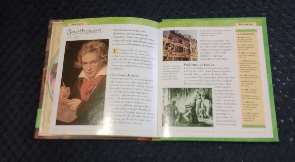 CD com Livro Beethoven - O Espírito da Liberdade - 1º Romantismo Nº1