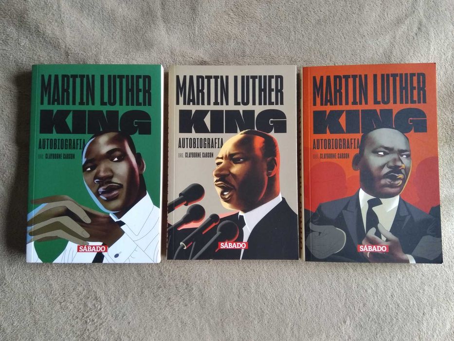 Coleção 3 Livros Martin Luther King Biografia