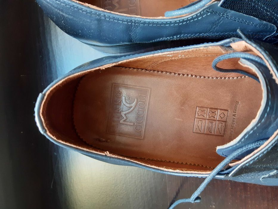 Туфли парадные 41, 44 р. MIRKO CICCIOLI