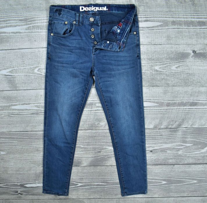 Desigual Spodnie Jeansowe Męskie Slim W30 L32