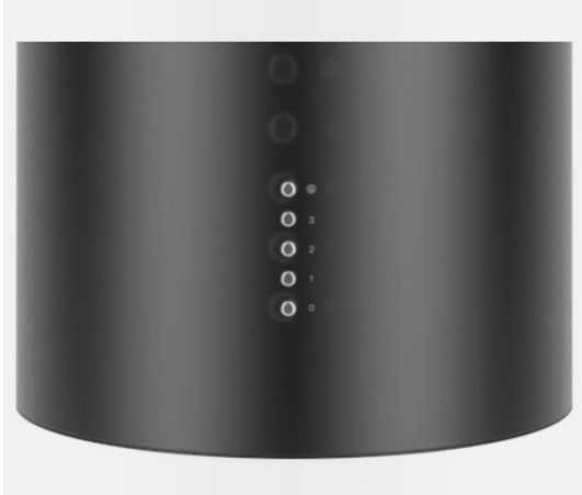 okap VDB Still czarny tuba