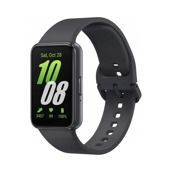 outlet zegarek sportowy smartwatch samsung galaxy fit 3 amoled 1,6" szary