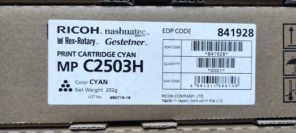 Vendemos Toners de alta capacidades.