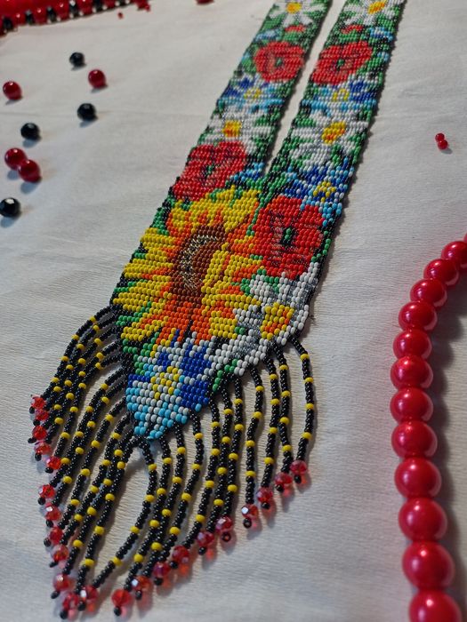 Гердан з квітами